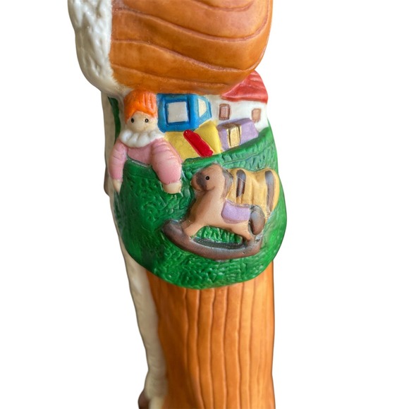 Grander Noel Santa Of The World 1900 BELGIUM Collector's Edition 13" Porcelain - Picture 6 of 11